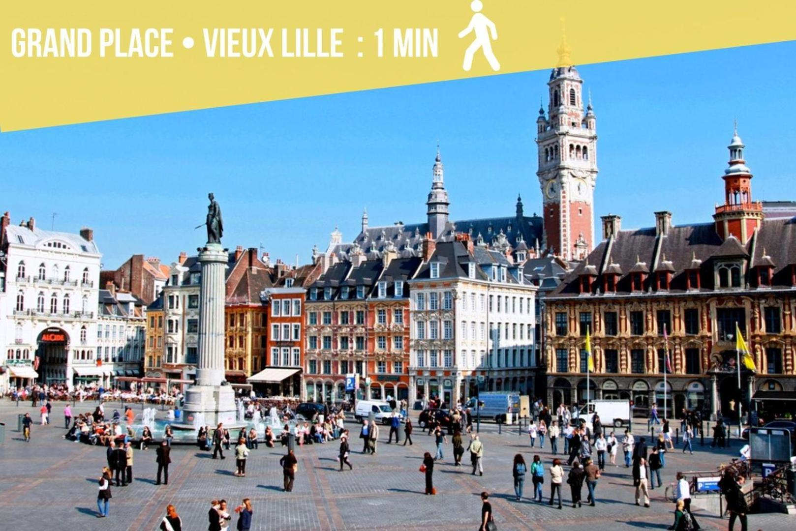 Grand Place Very Well Located Studio Lägenhet Lille Exteriör bild